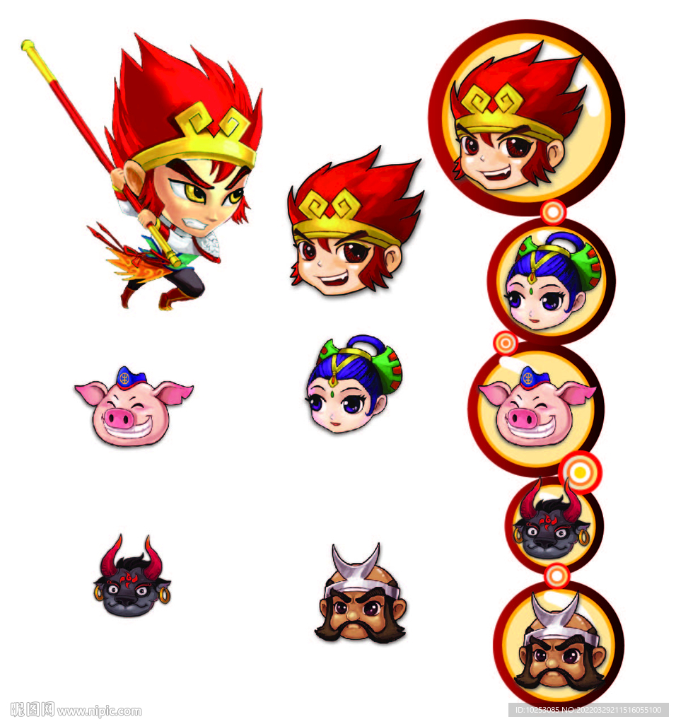 西游记人物头像