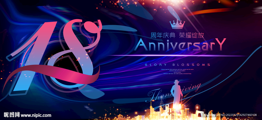 18周年