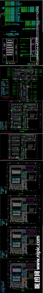 餐厅CAD电路图