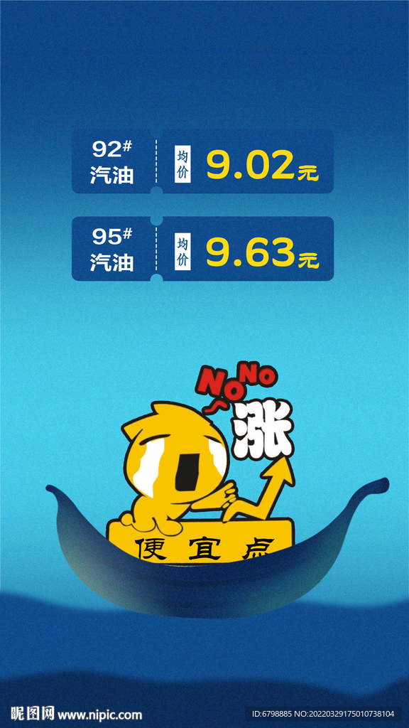 油价上涨  哭脸