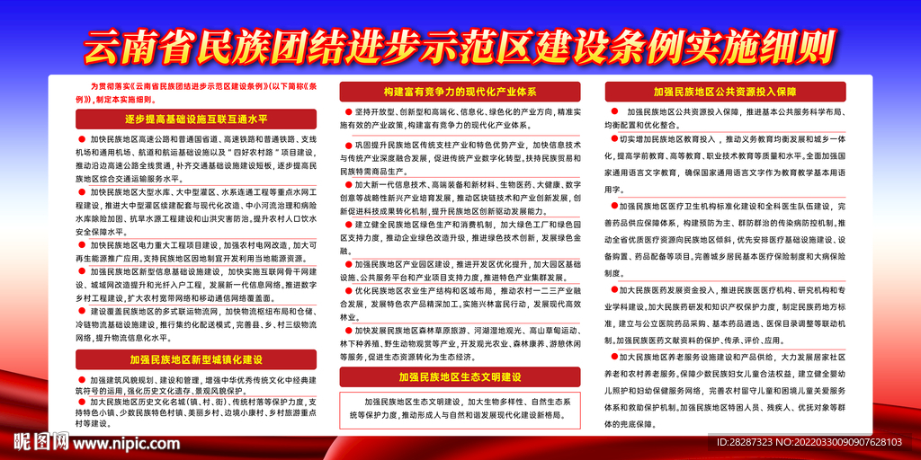 民族团结进步示范区建设条例实施
