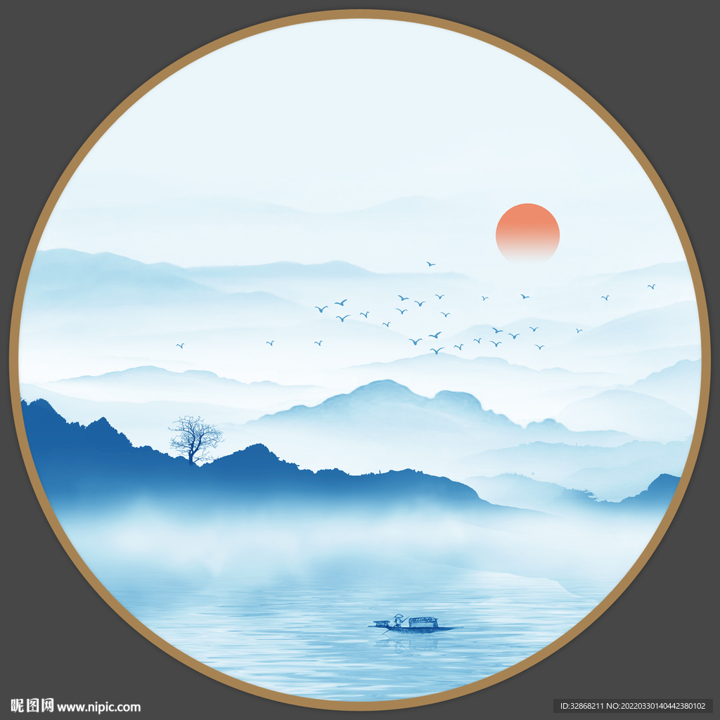 山水画