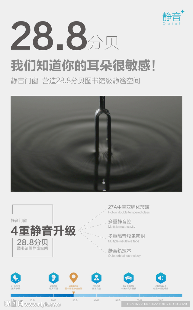 门窗卖点静音