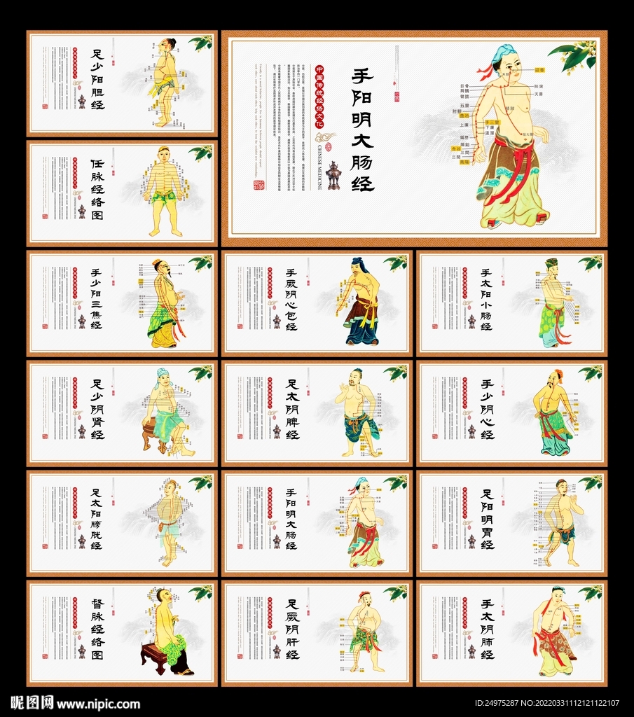 中医经络图