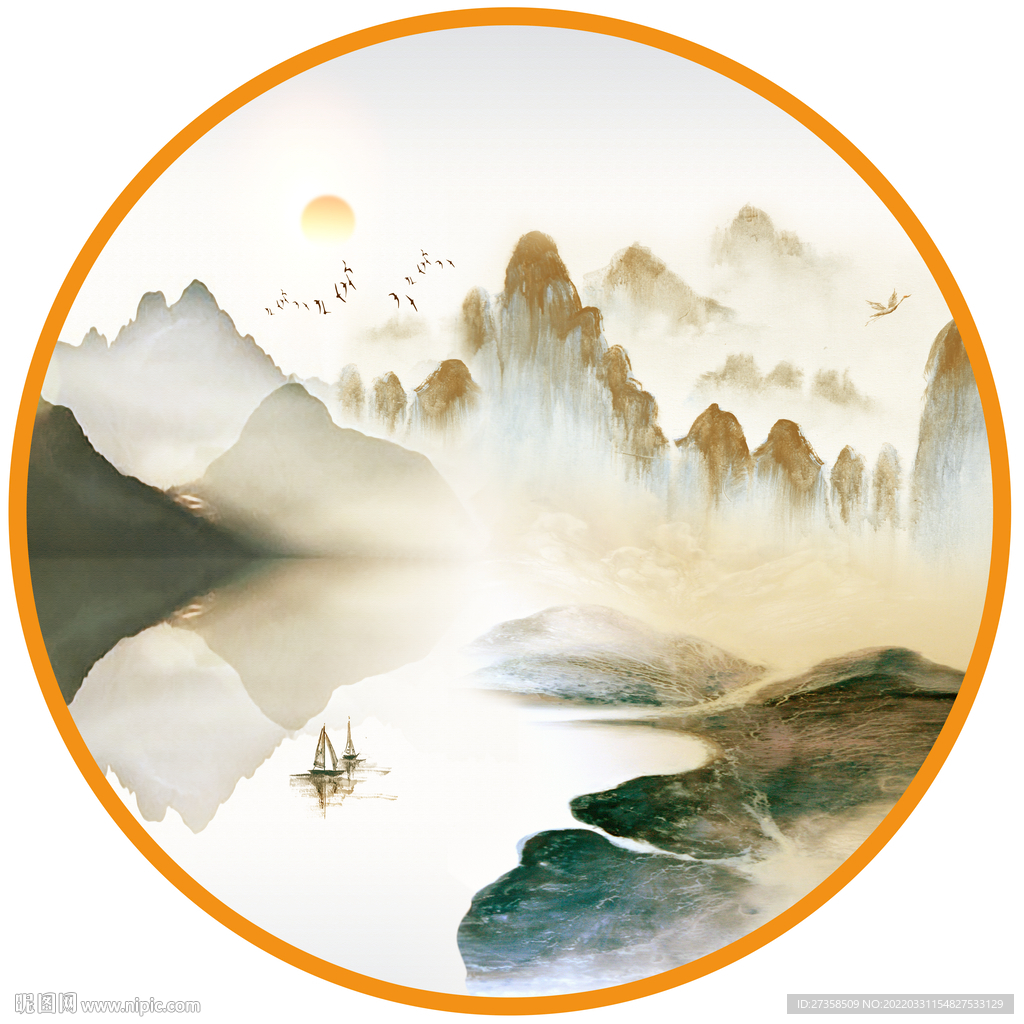山水画 