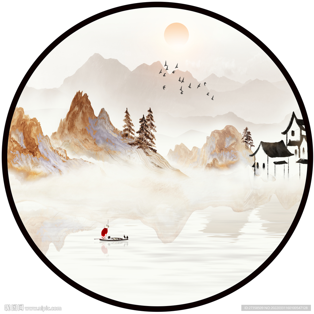 山水画 