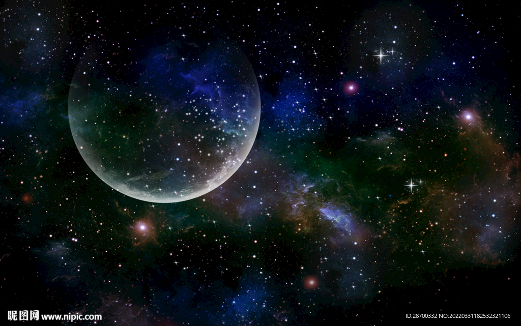 蓝色星空