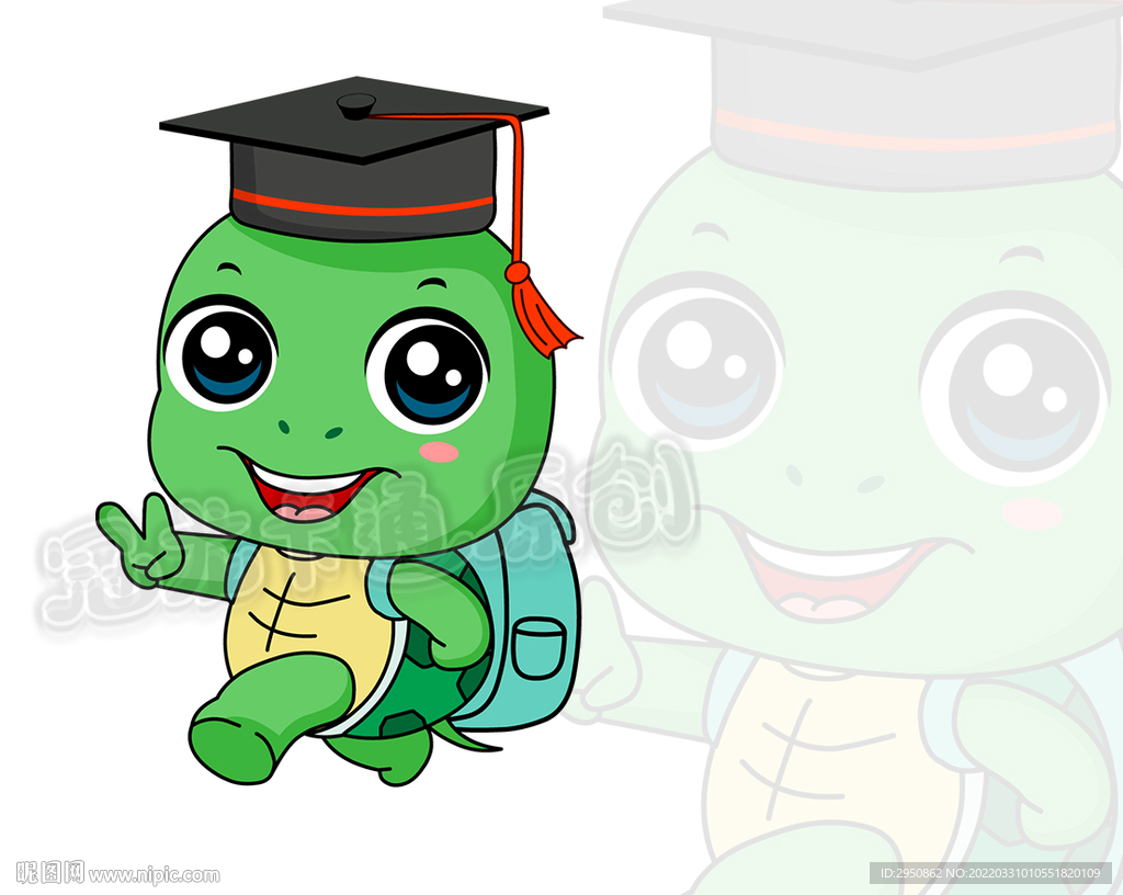 乌龟动画人物图片