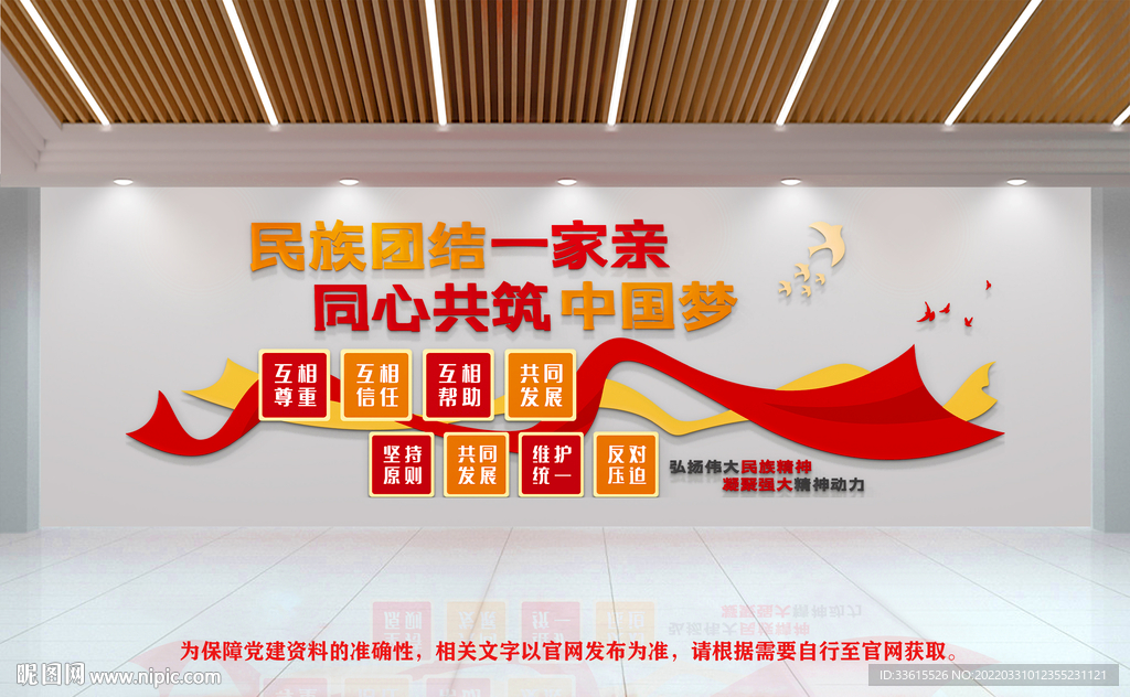 民族团结文化墙