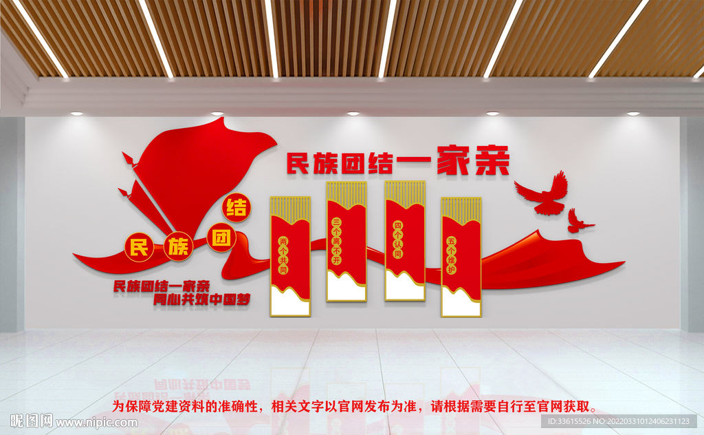 民族团结文化墙