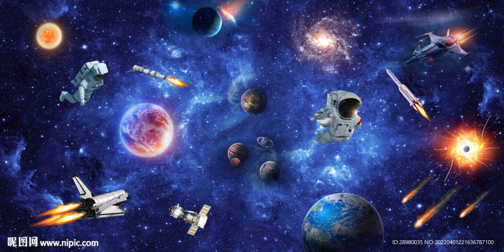 宇宙星球宇航员