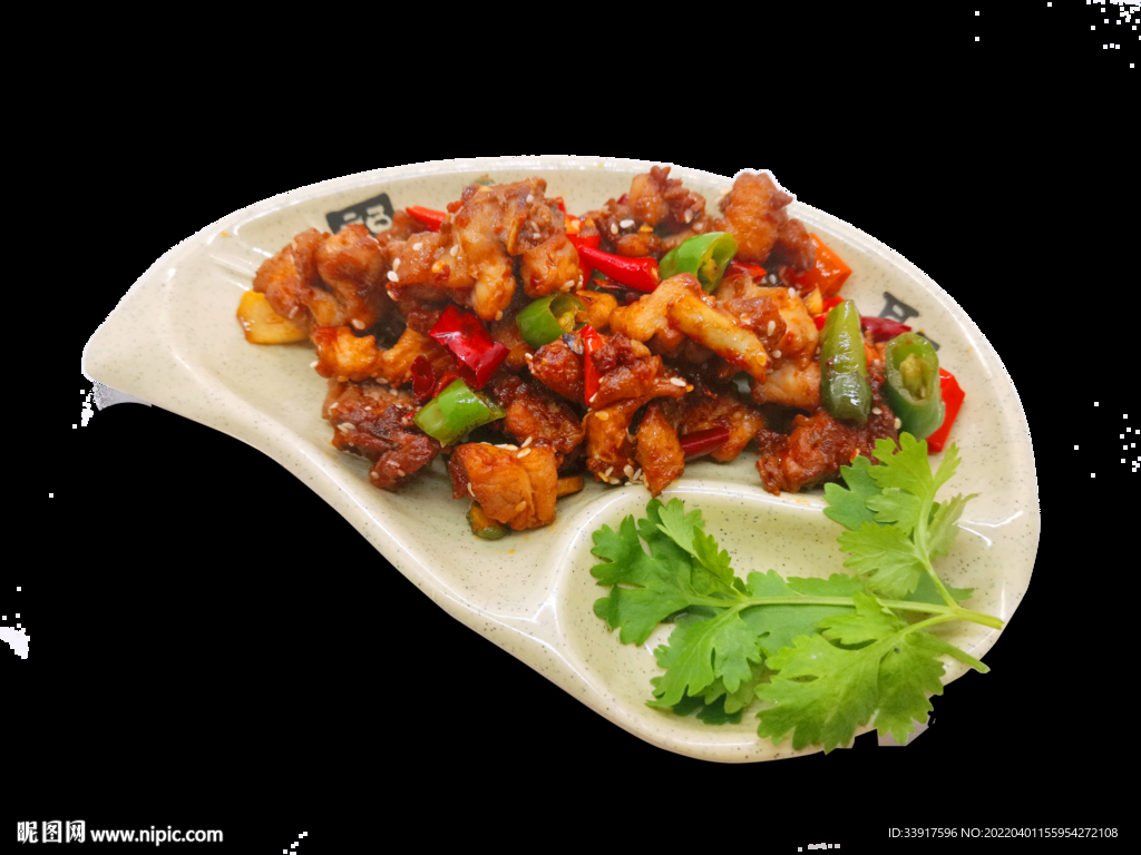 宫爆鸡丁海报灯箱