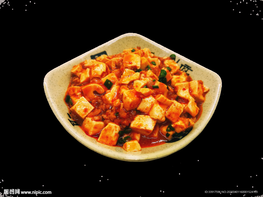 麻婆豆腐灯箱海报