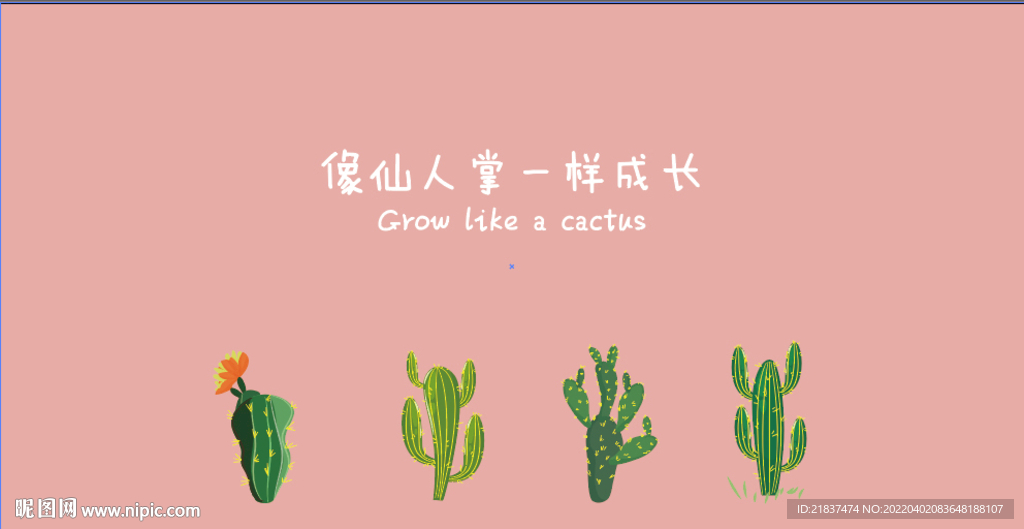 像仙人掌一样成长
