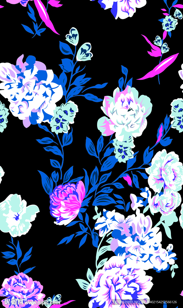 手绘花 小碎花
