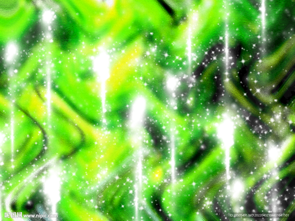星光背景  绿色背景 闪光背景