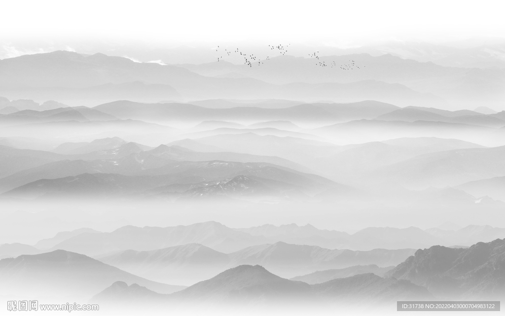 水墨风景画