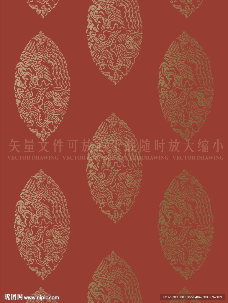 红地织金樗蒲罗 丝织品 纹样