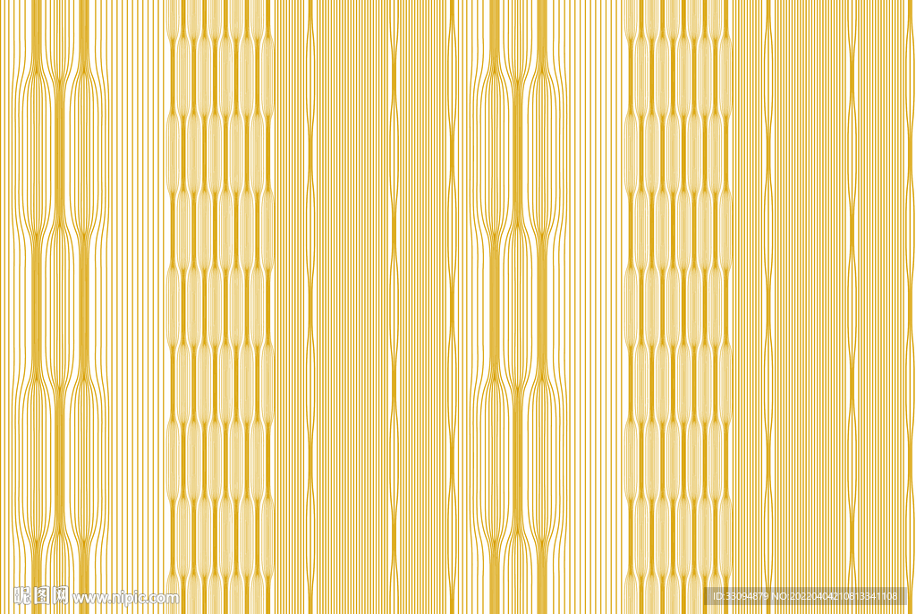 高清分层金色丝印图案