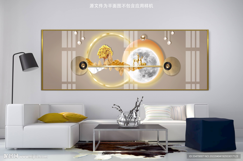 鎏金挂画