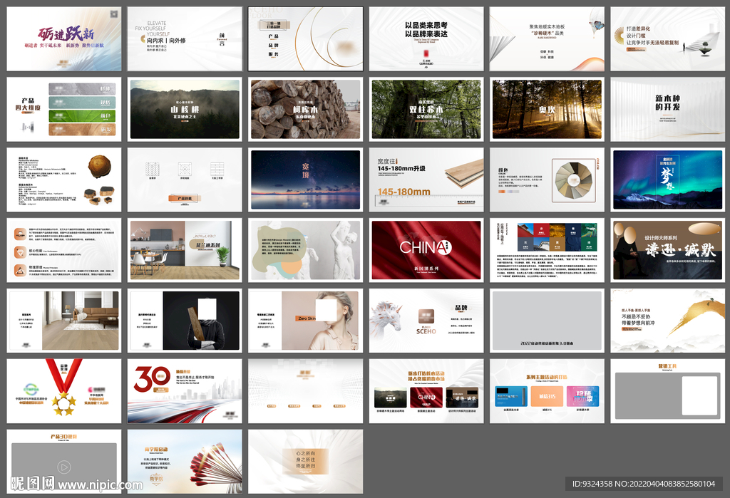 地板企业品牌策划PPT