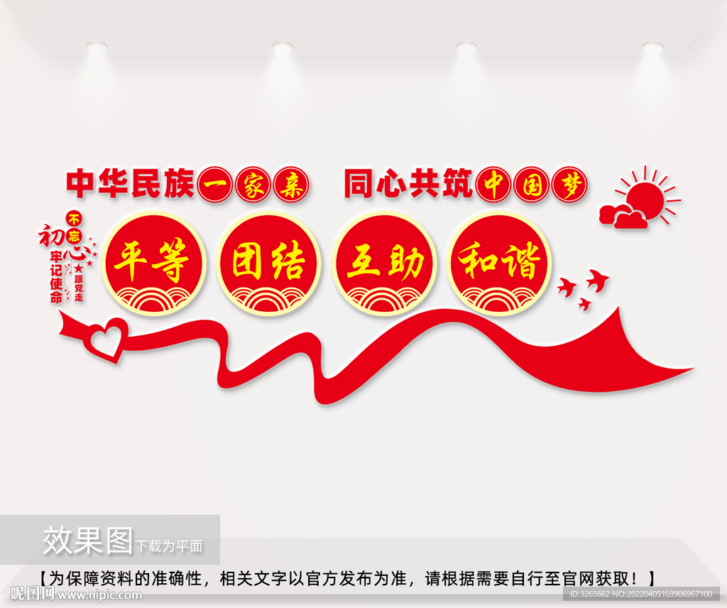 民族团结宣传文化墙