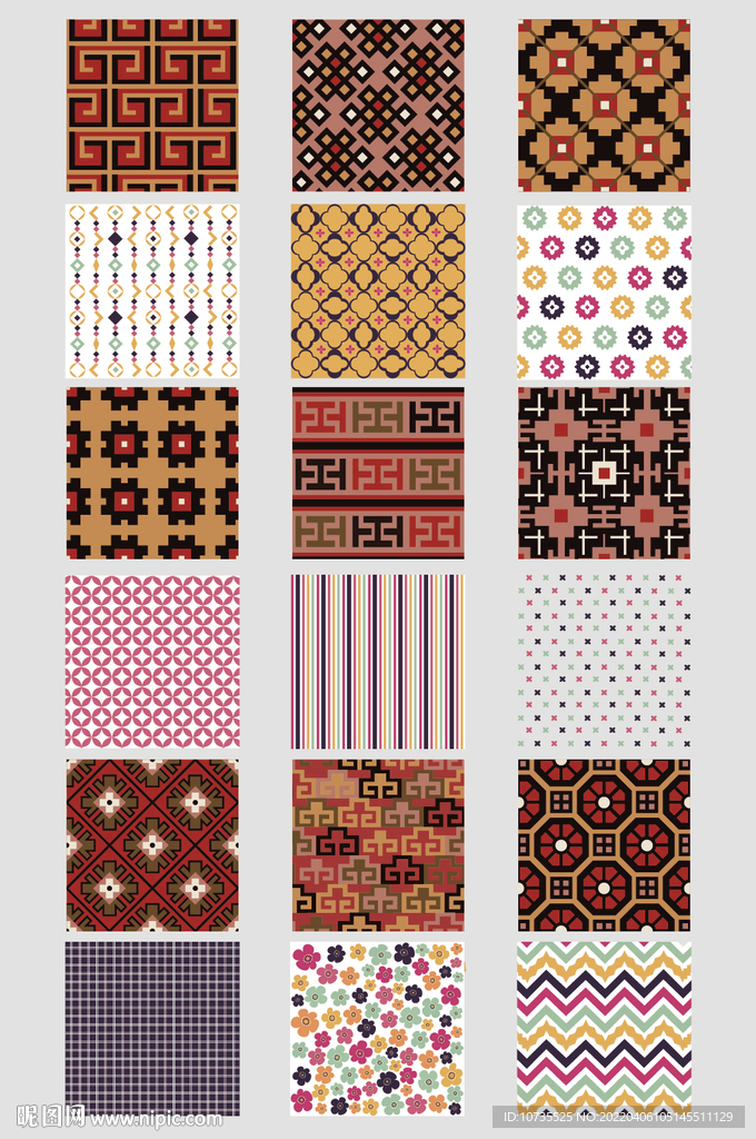 AI矢量几何背景底纹