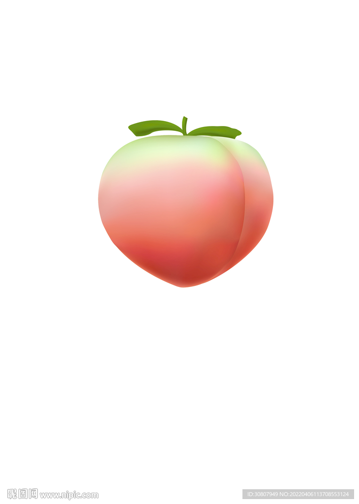 蜜桃矢量图