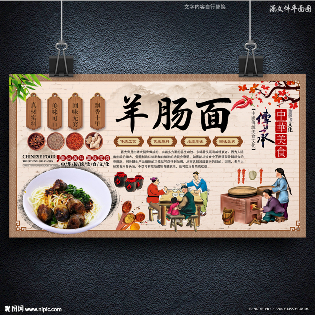 羊肠面