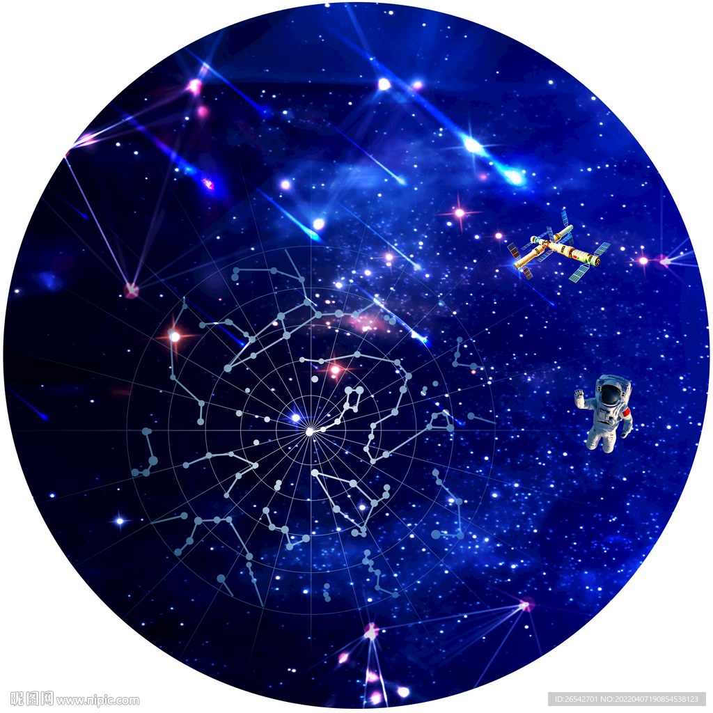 十二星座矢量元素星空设计元素素材免费下载(图片编号:4902338)-六图网