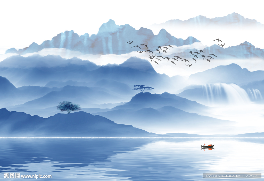 中式山水 