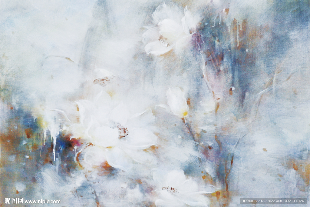 轻奢装饰画 抽象山水画