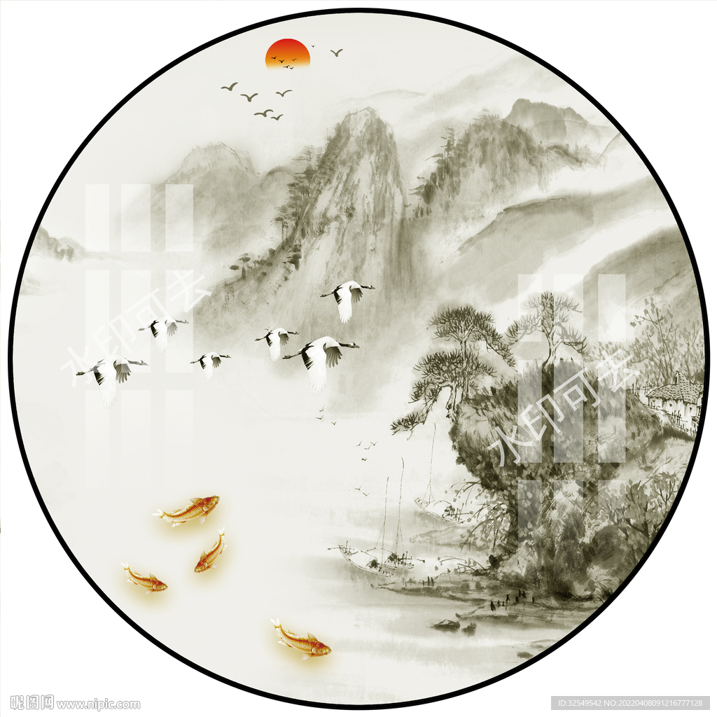 山水画