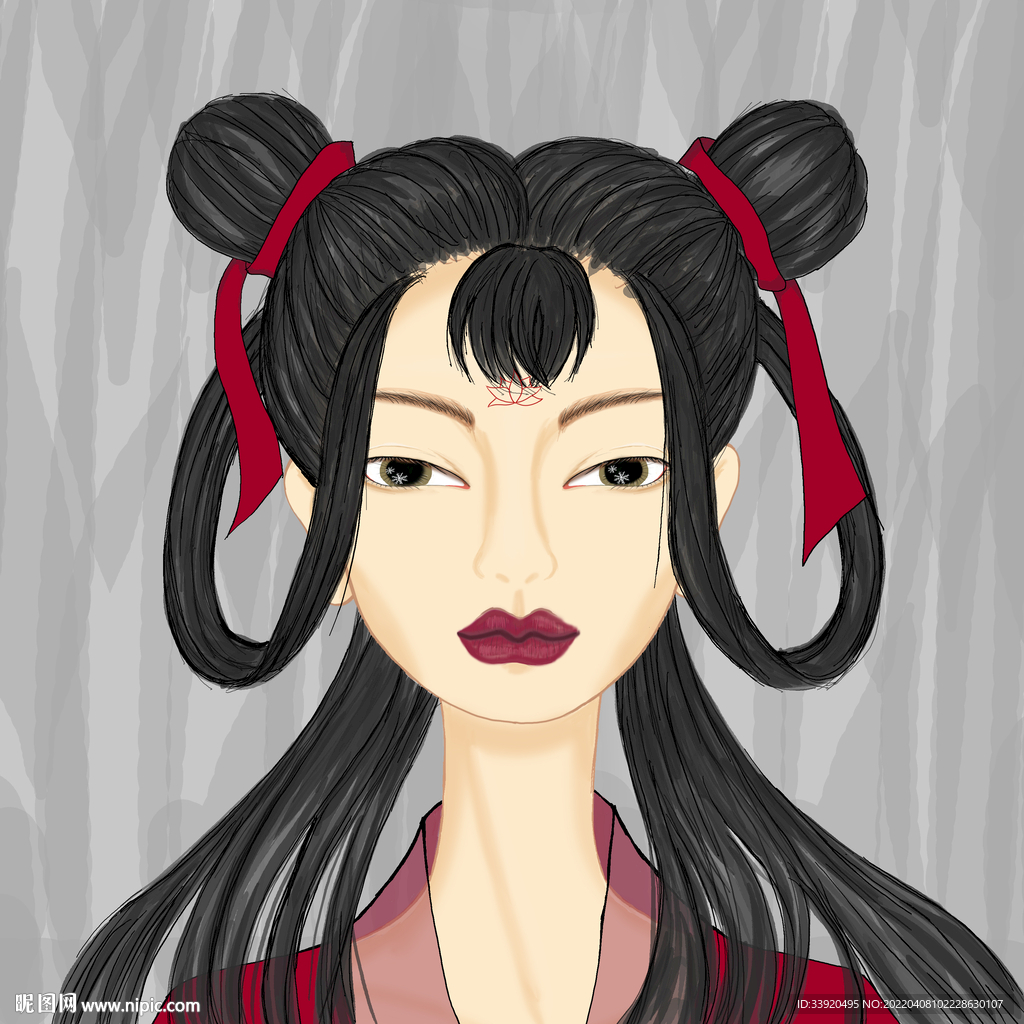 胡戌华古装公主头像