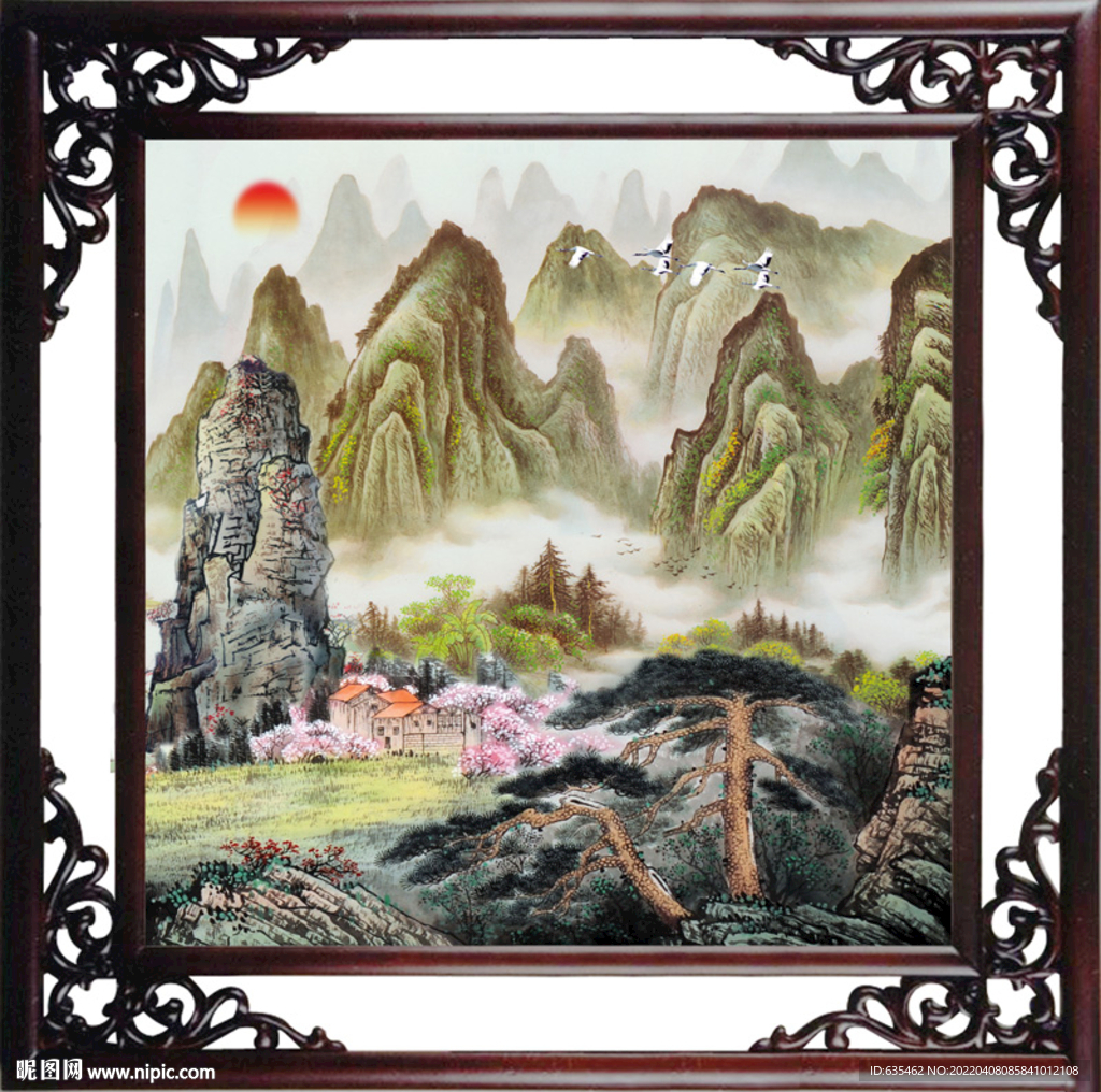 山水画