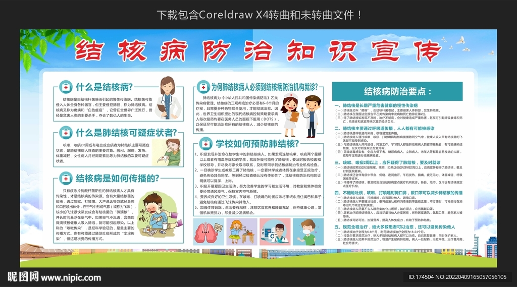 结核病防治知识宣传
