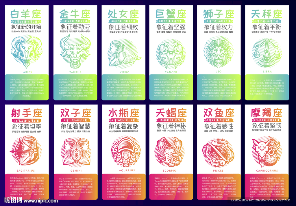 十二星座  