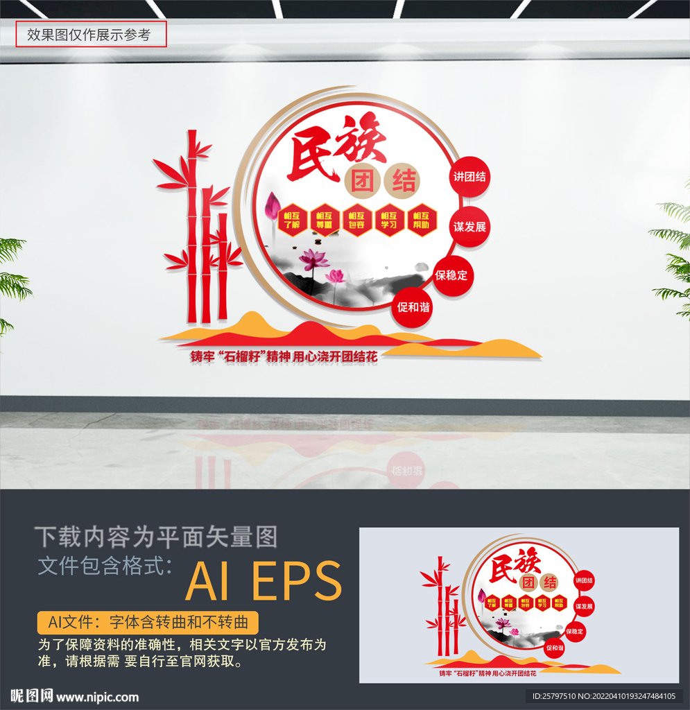 民族团结文化墙