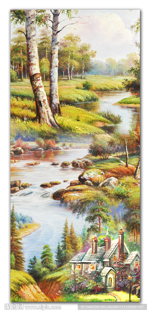 油画