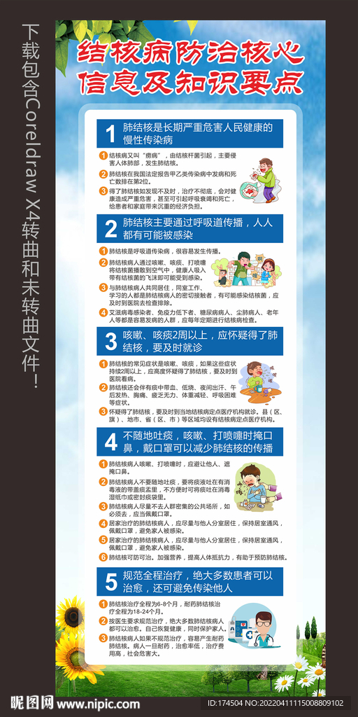 结核病防治核心信息及知识要点