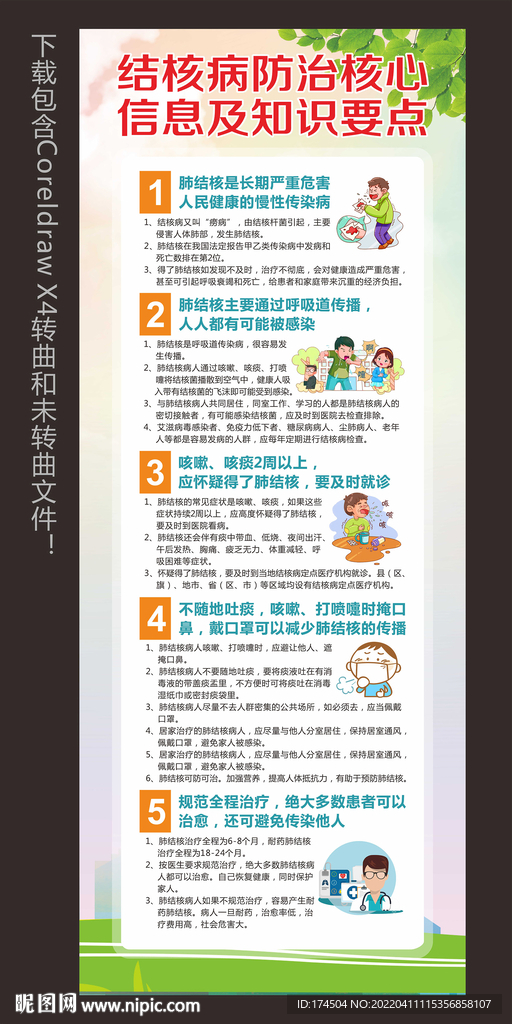 结核病防治核心信息及知识要点