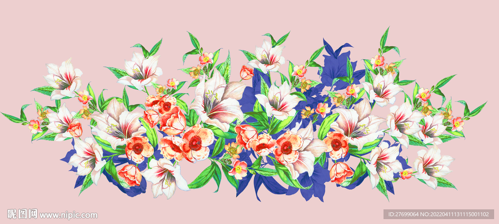 女装定位花