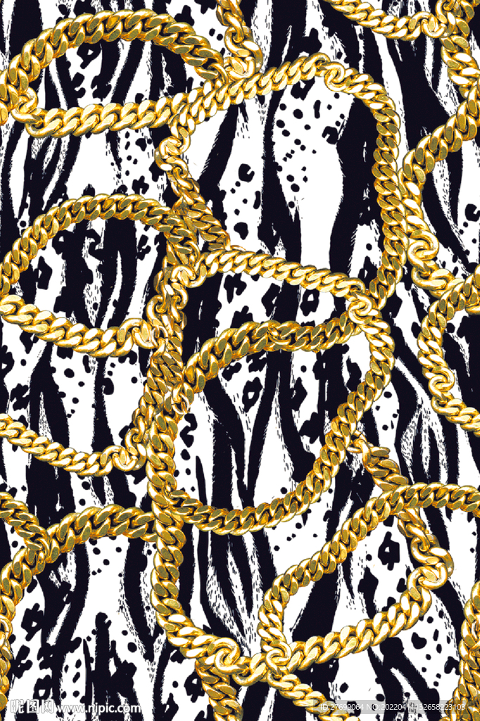 链条斑马纹