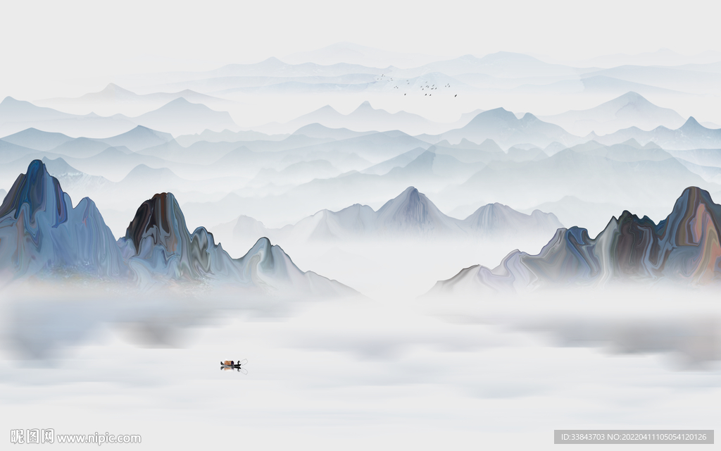 水墨山水