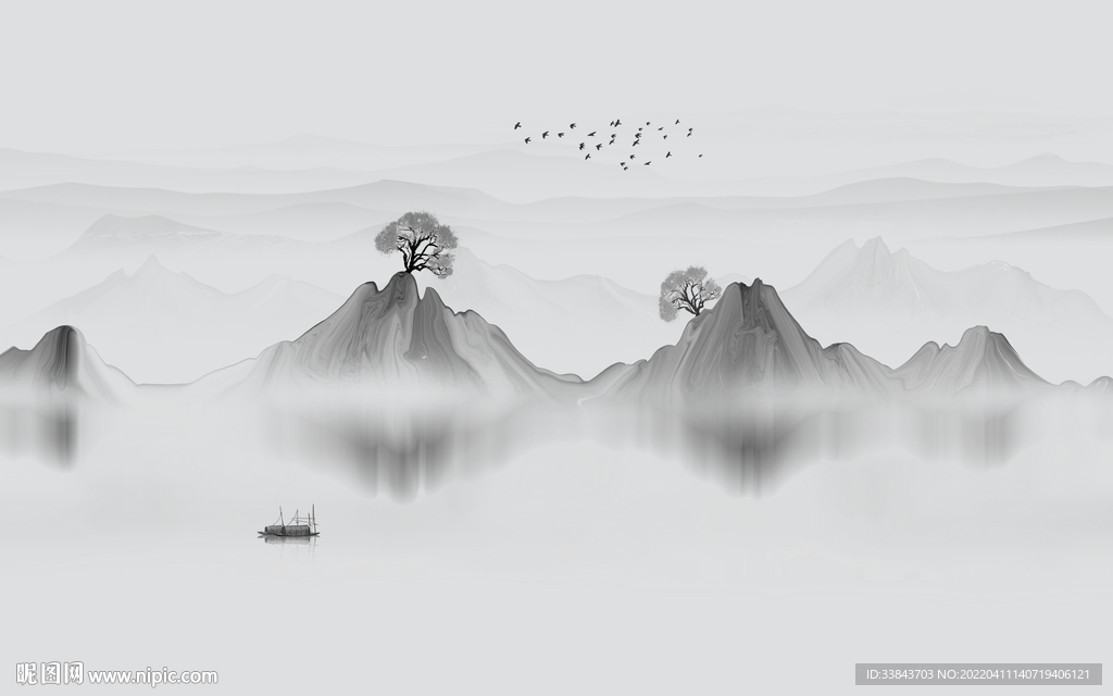 山水画