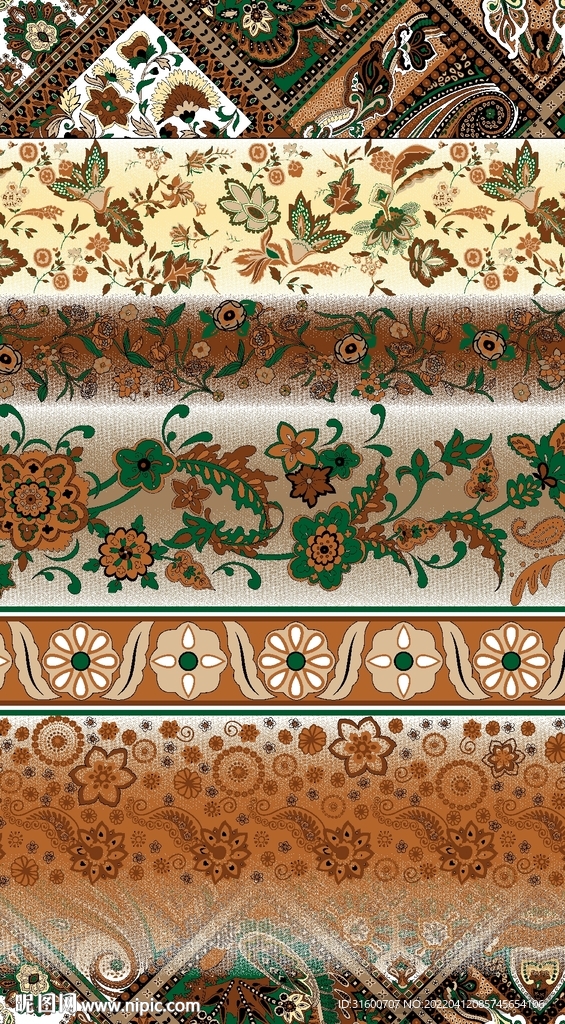 条纹民族风