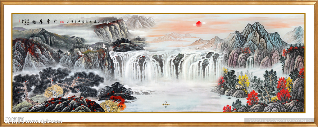 国画山水