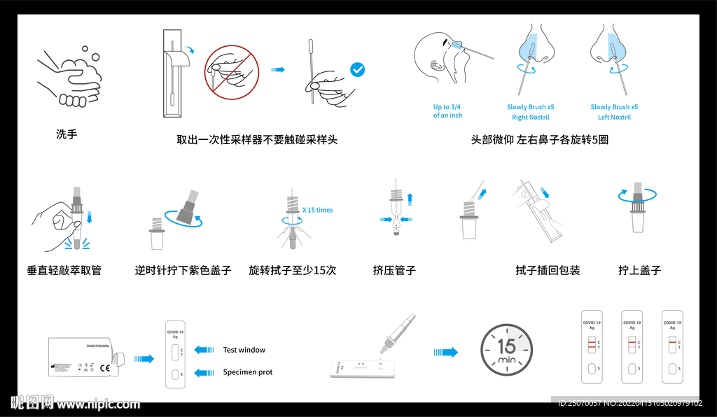 测试盒说明书图标