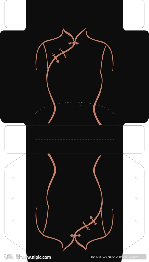 一代女皇包装展开图