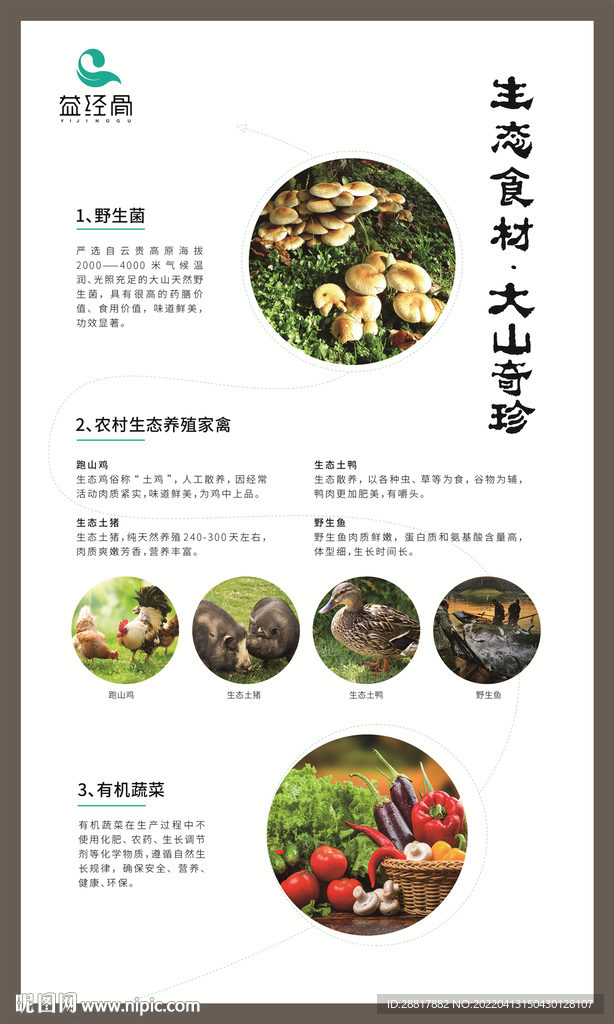  生态食材 大山奇珍 野味养生